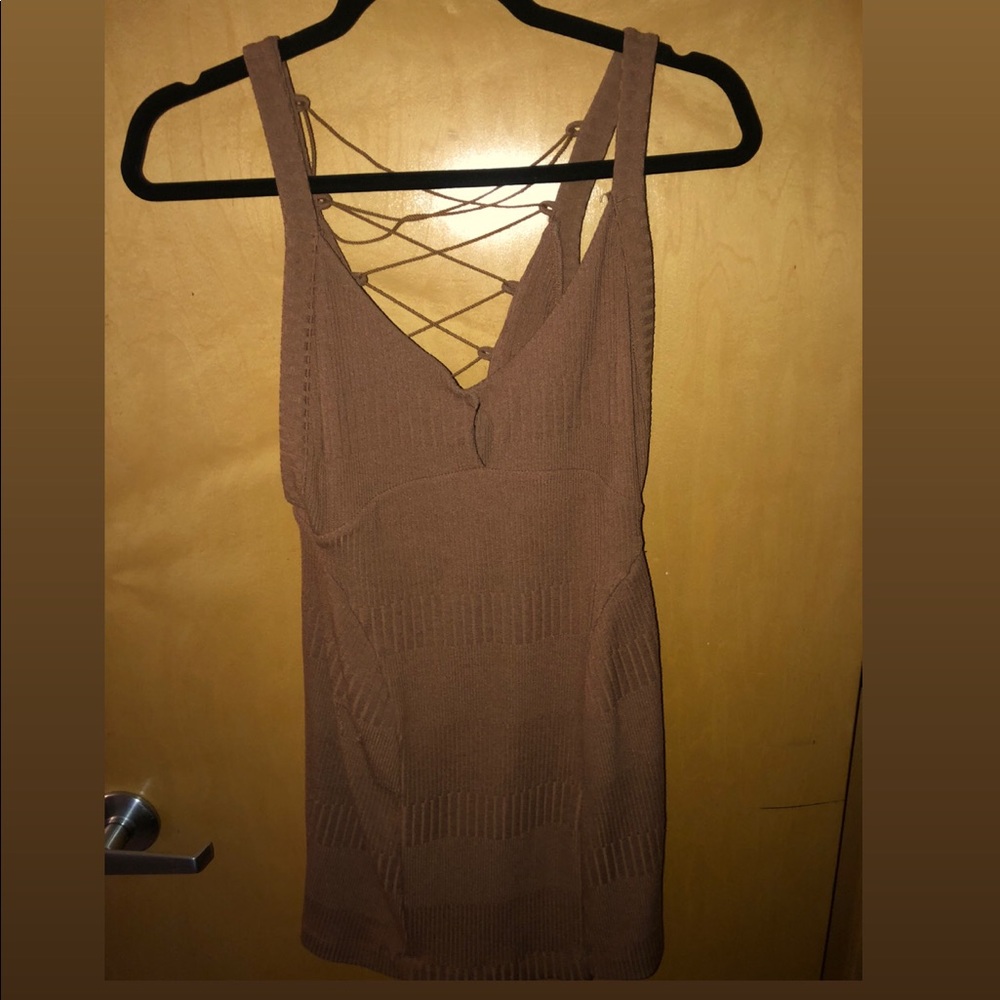 Free people dress v neck size S